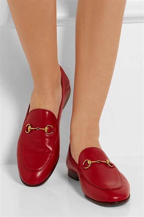 gucci red bottoms men|Gucci red loafers for women.